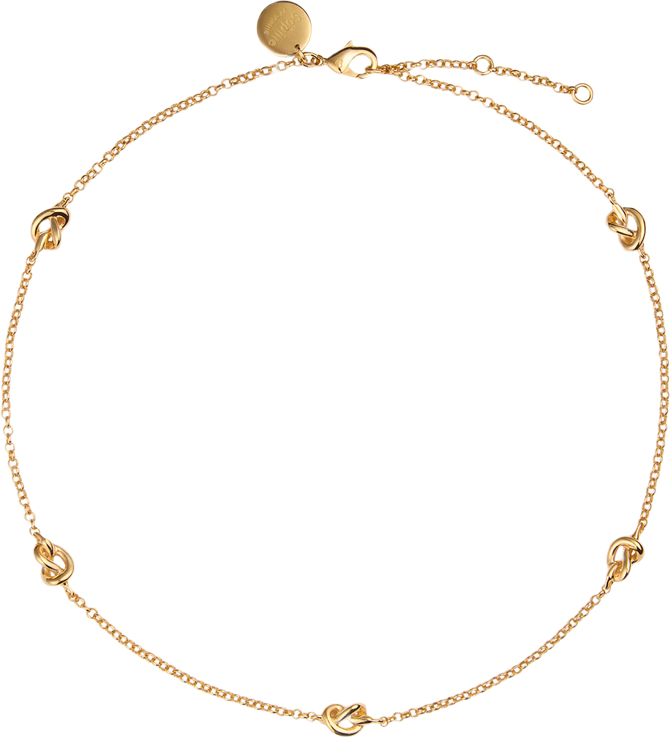Knot mutli necklace