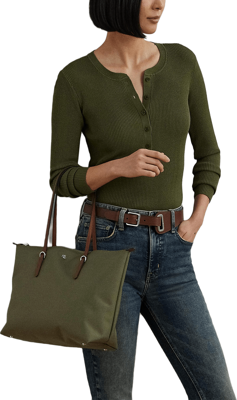 Nylon Medium Keaton Tote