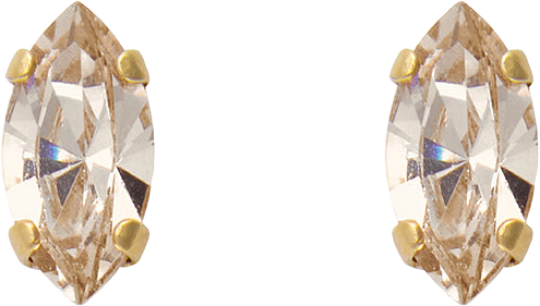 Petite Navette Earrings