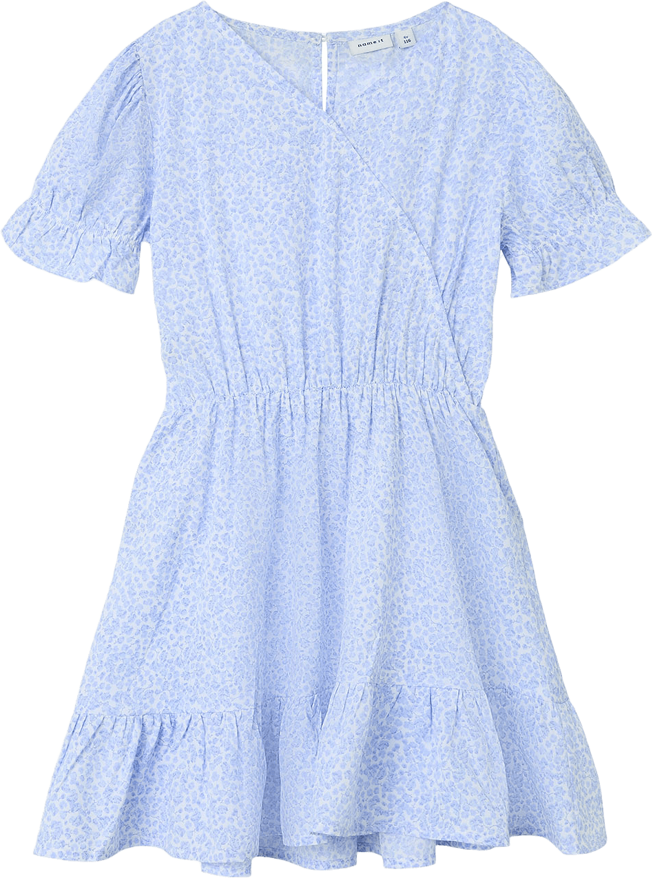 NKFFRIKALINA SS WRAP DRESS PB