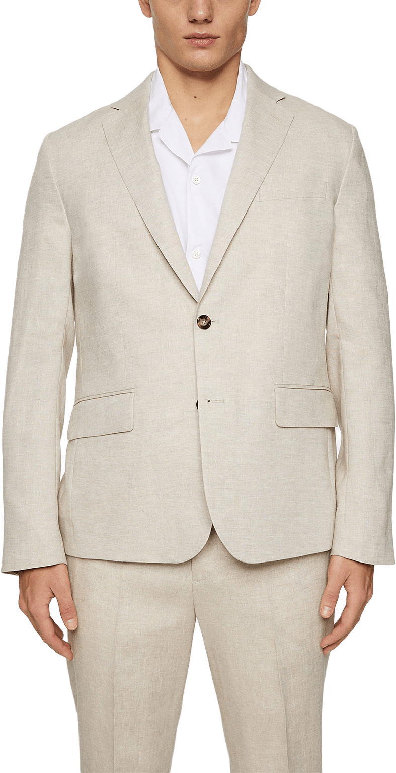 Elton U Super Linen Blazer