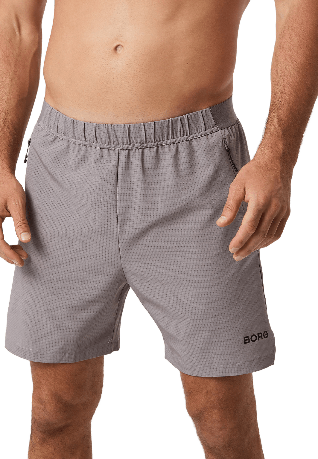 Borg Zip Shorts