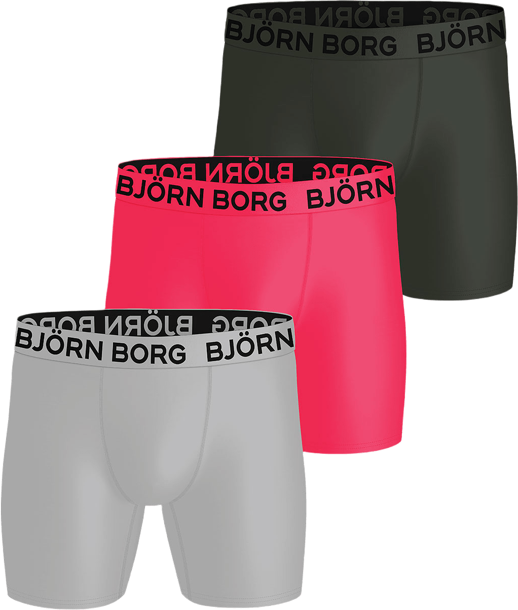 Sports Microfiber Boxer 3P