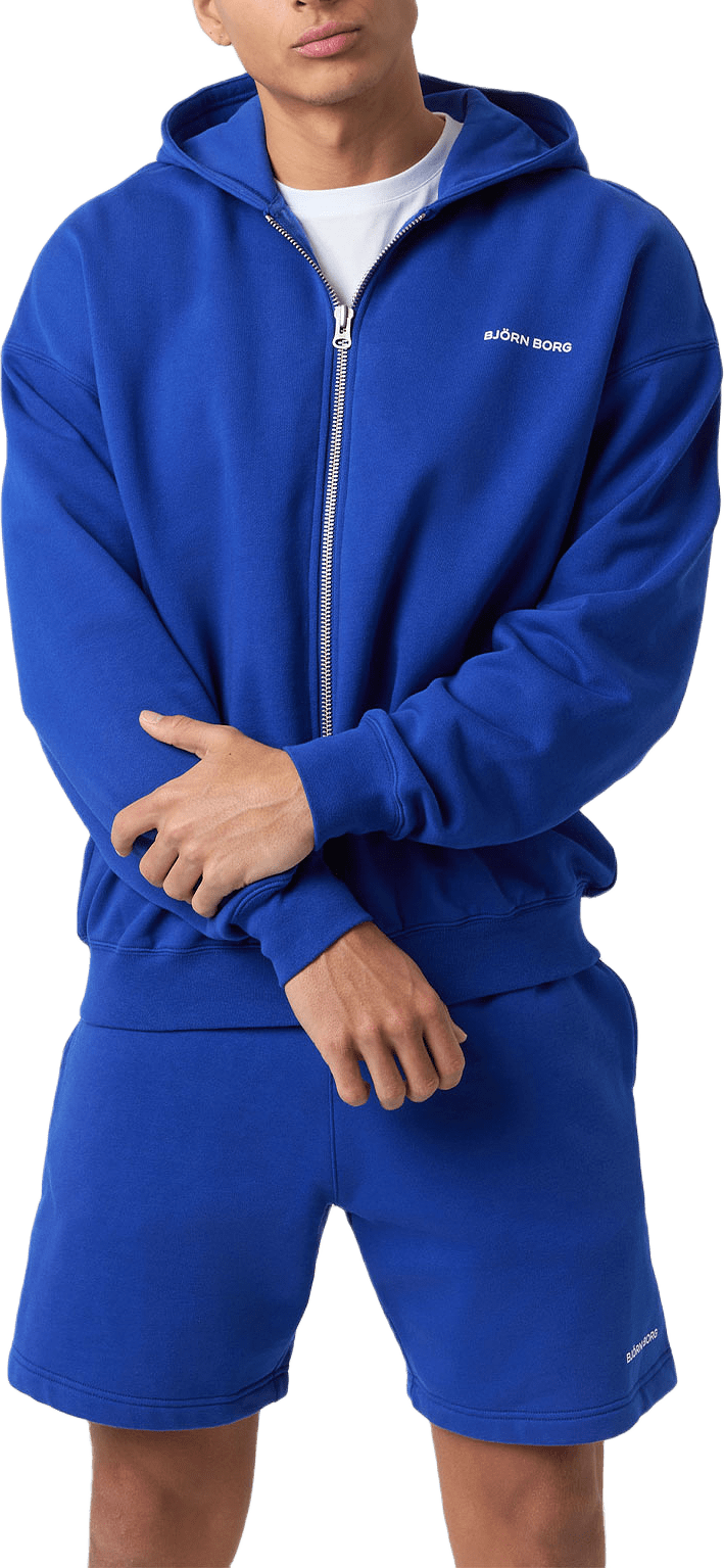 Borg Oversized Zip Hoodie