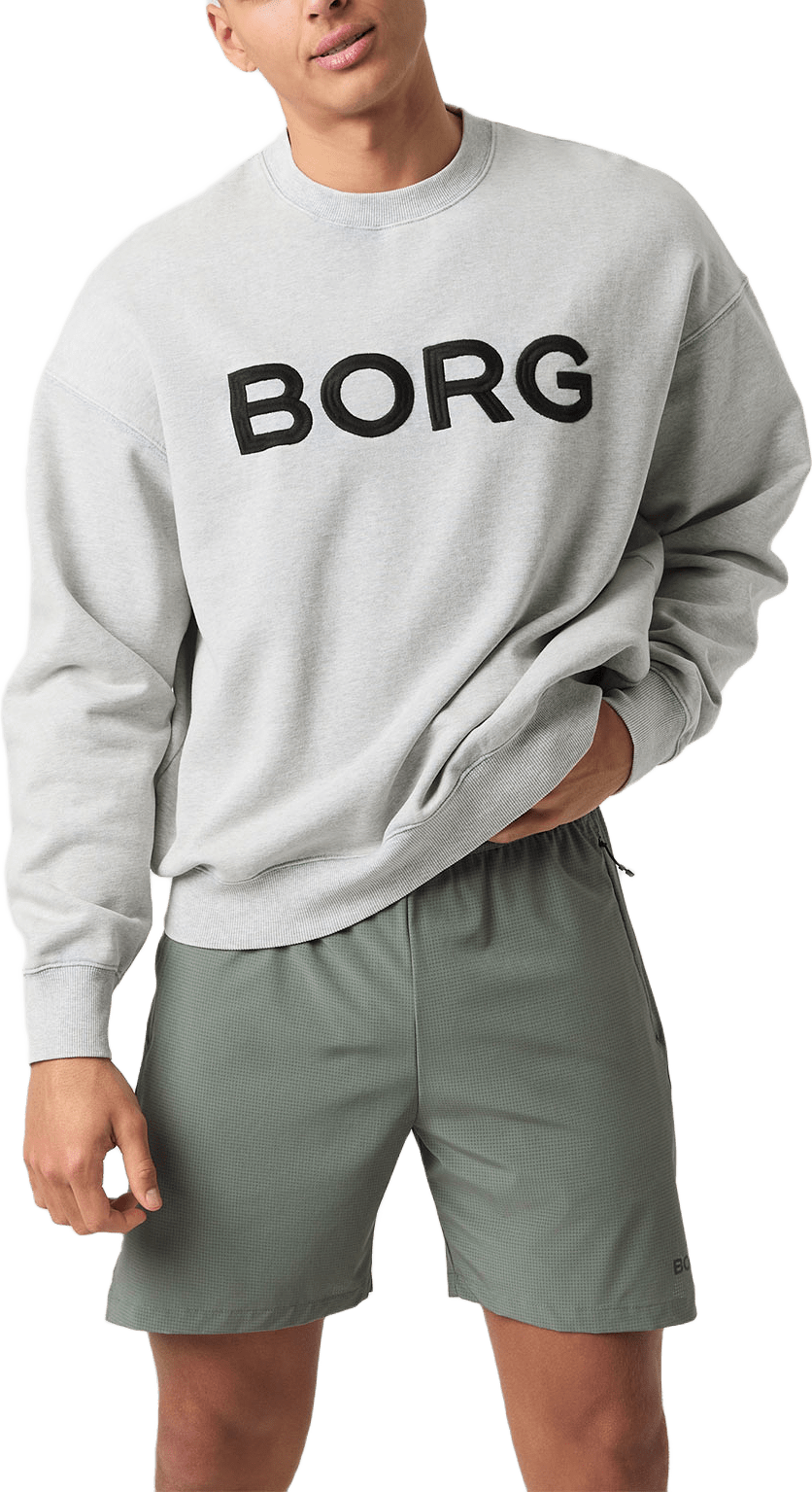 Borg Oversized Logo Sweatshirt