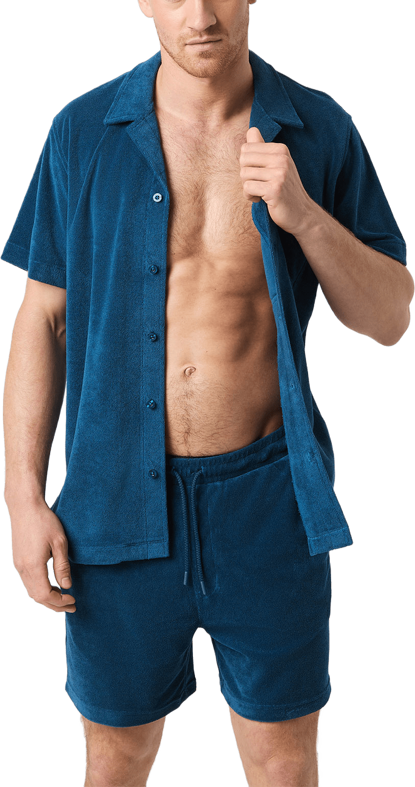 Borg Toweling Pool Shirt