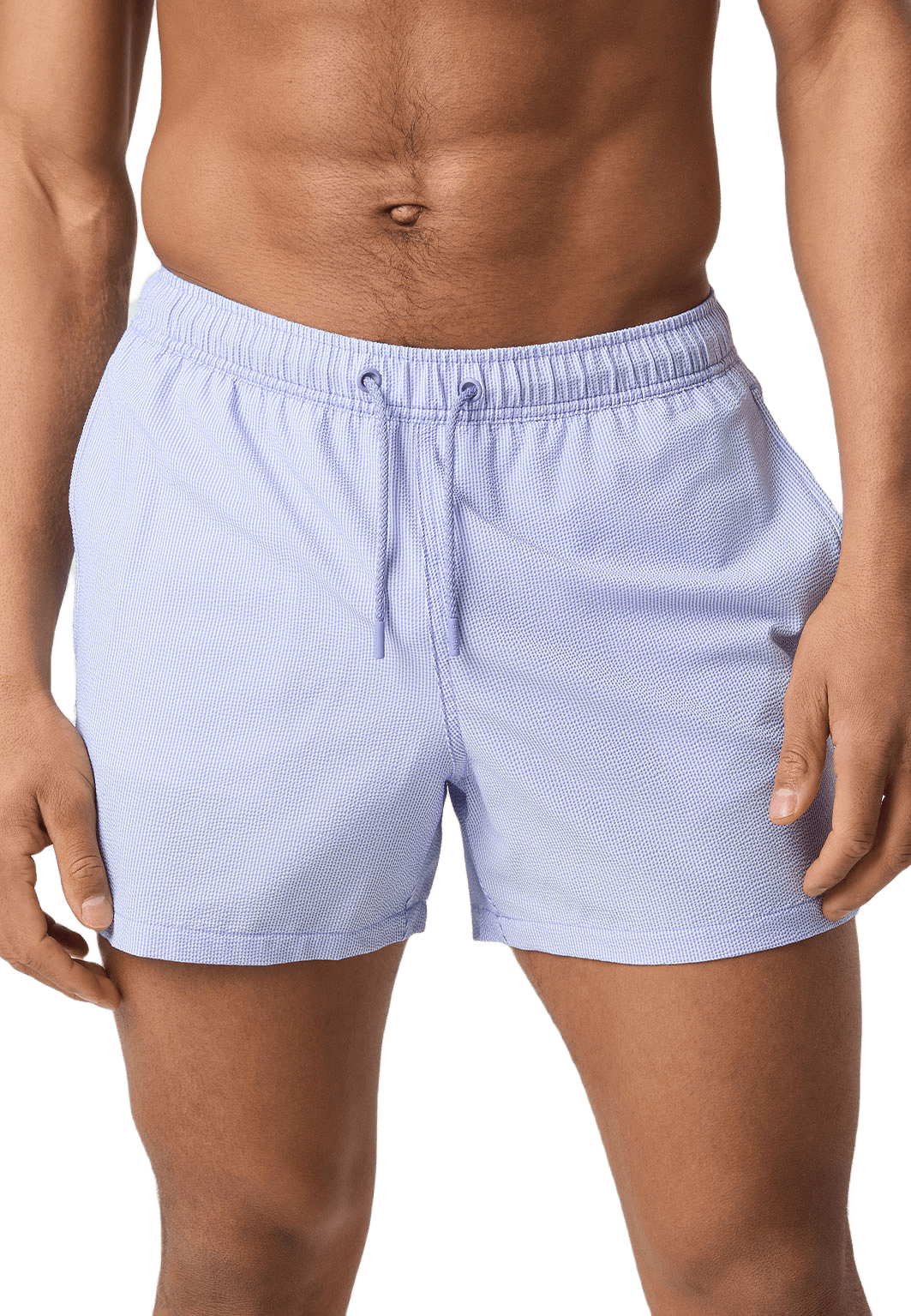 Borg Seersucker Swim Shorts