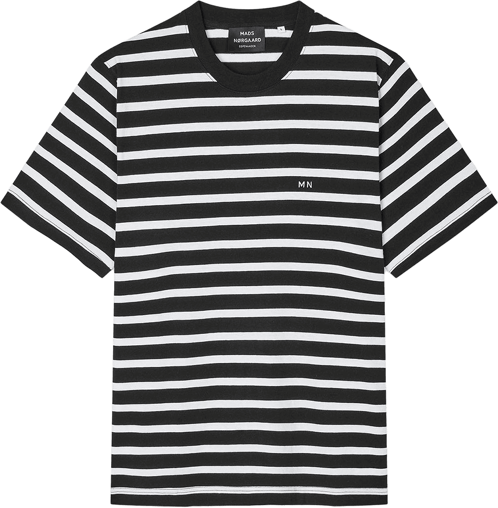 Cotton Jersey Stripe Frode Tee