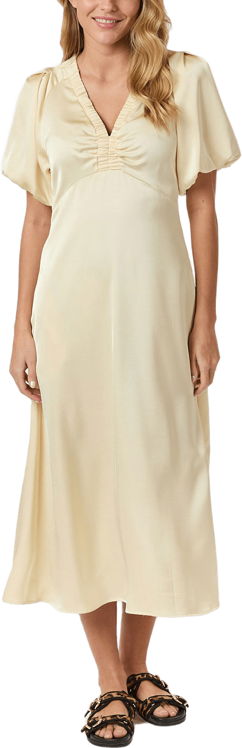 Illana Heavy Sateen Dress