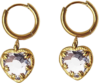 Claw heart Earrings
