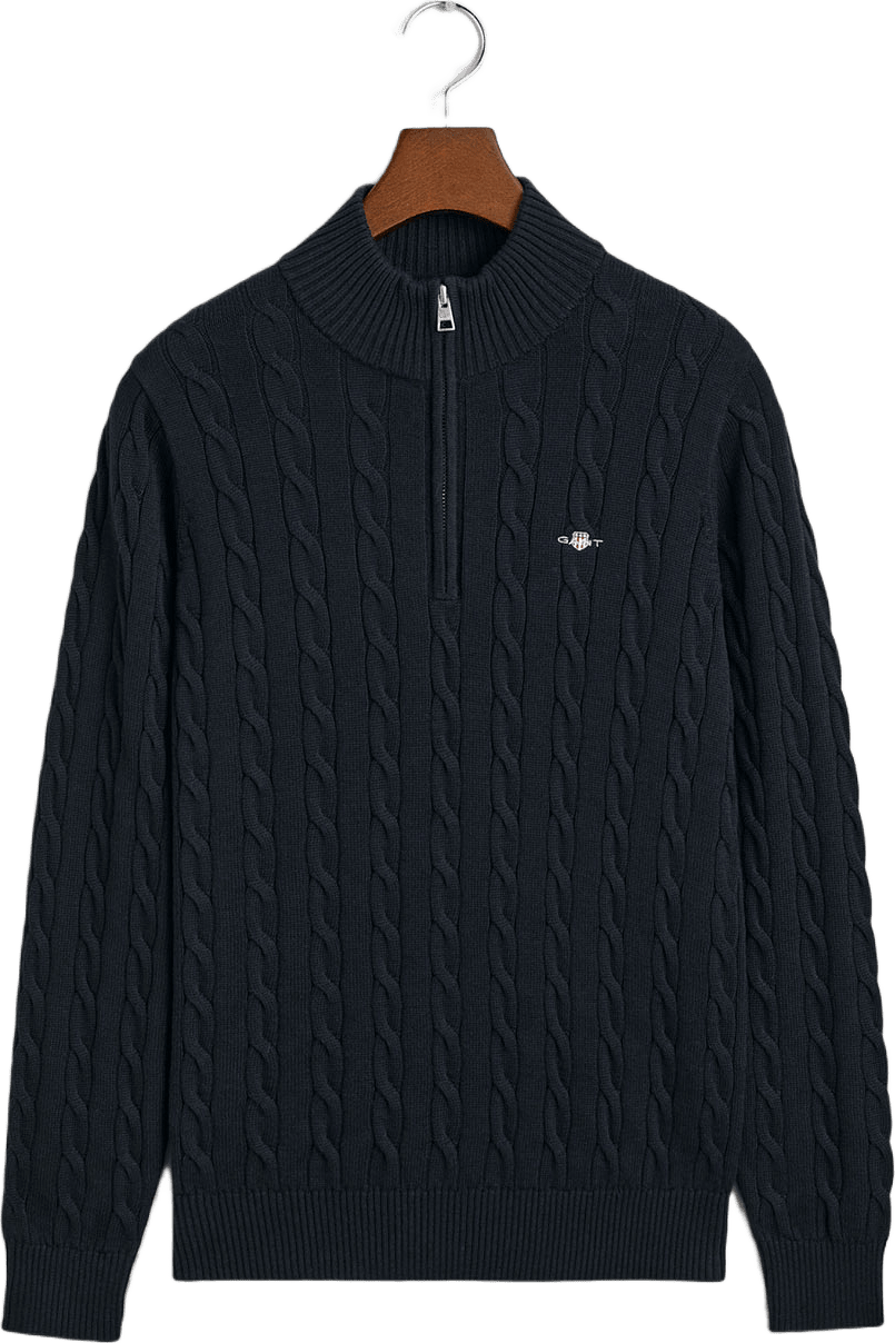 Gant Cotton Cable Half-zip