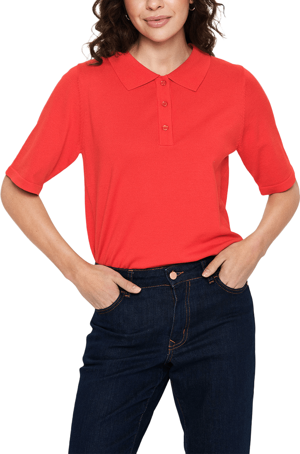 MilaSZ Polo SS Pullover