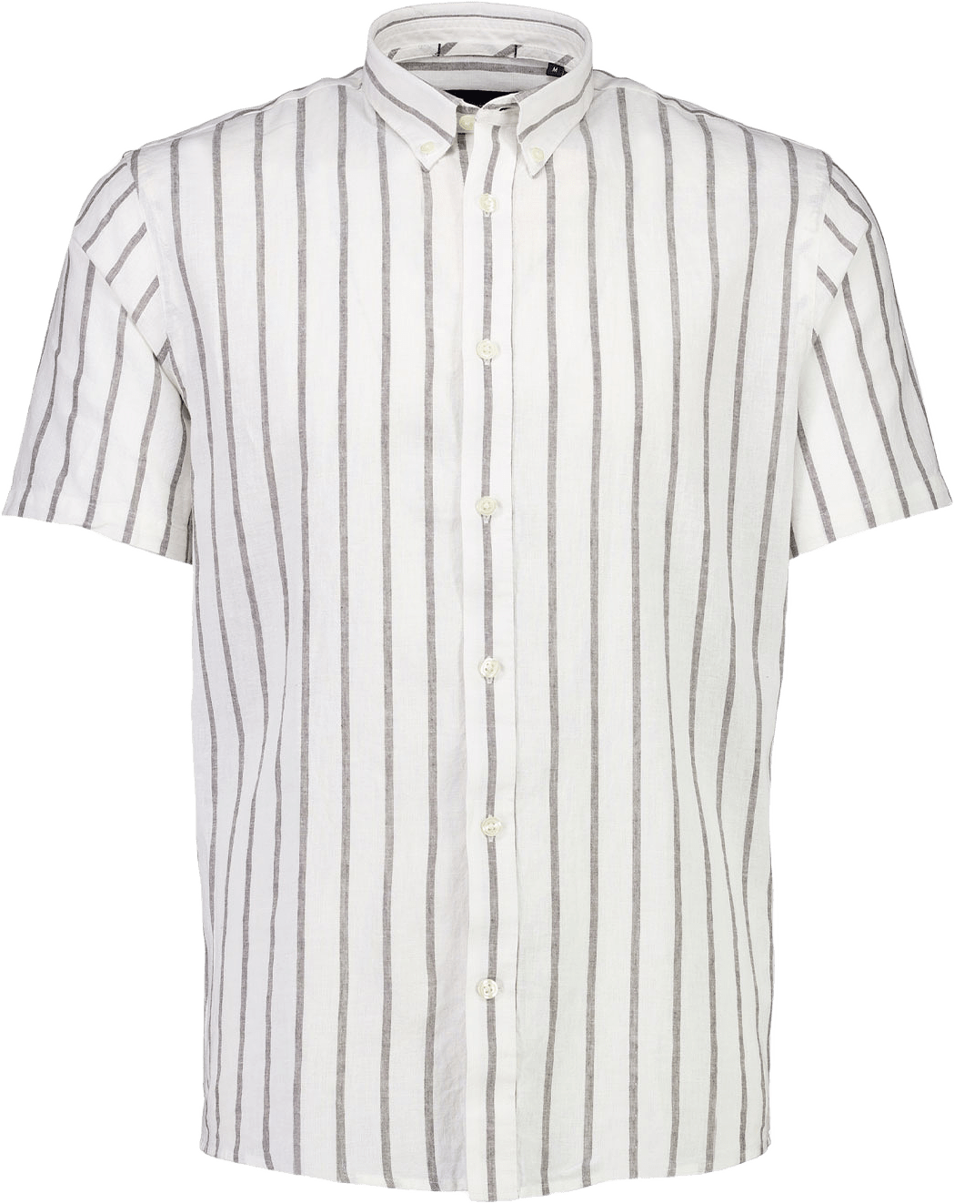 Striped Cotton/linen Shirt S/S