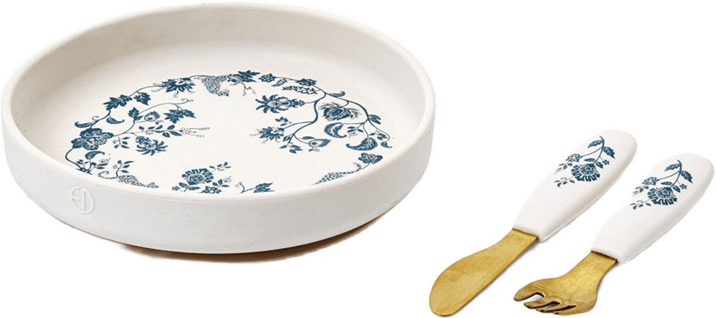Elodie Silicone Plate set