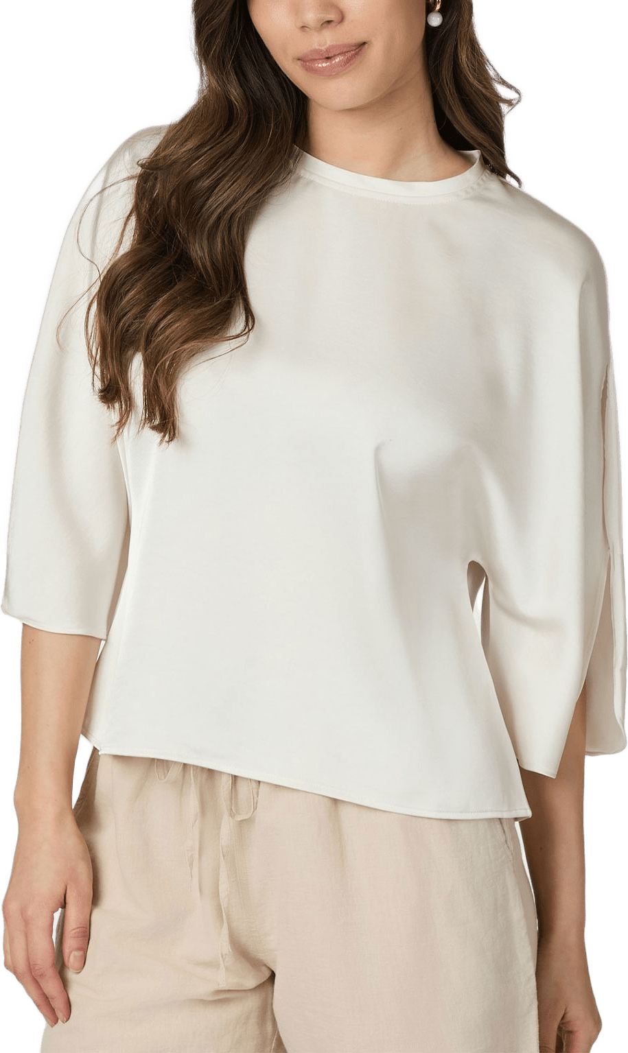 Liora Heavy Sateen Blouse