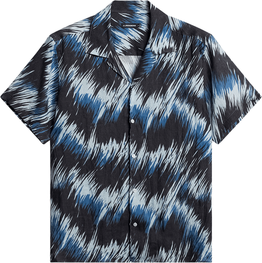 Elio Linen Printed Shirt