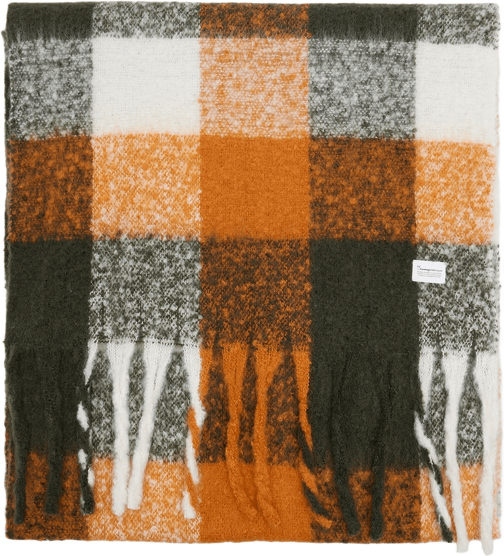 Checked Scarf