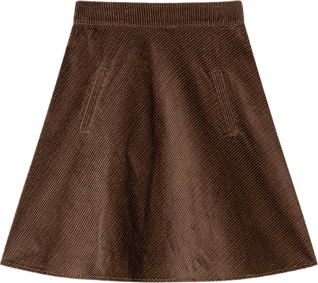 Pretty Cord Stelly Skirt