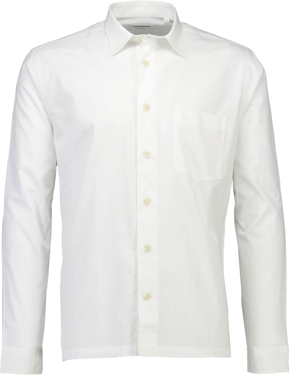 Straight Hemline Shirt L/S
