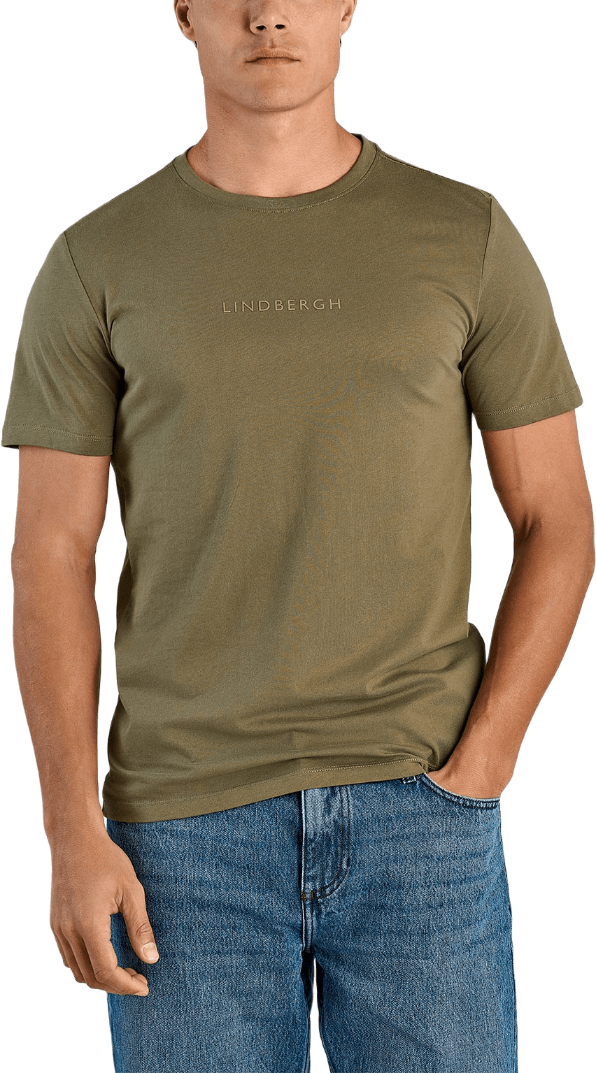 Lindbergh print tee S/S