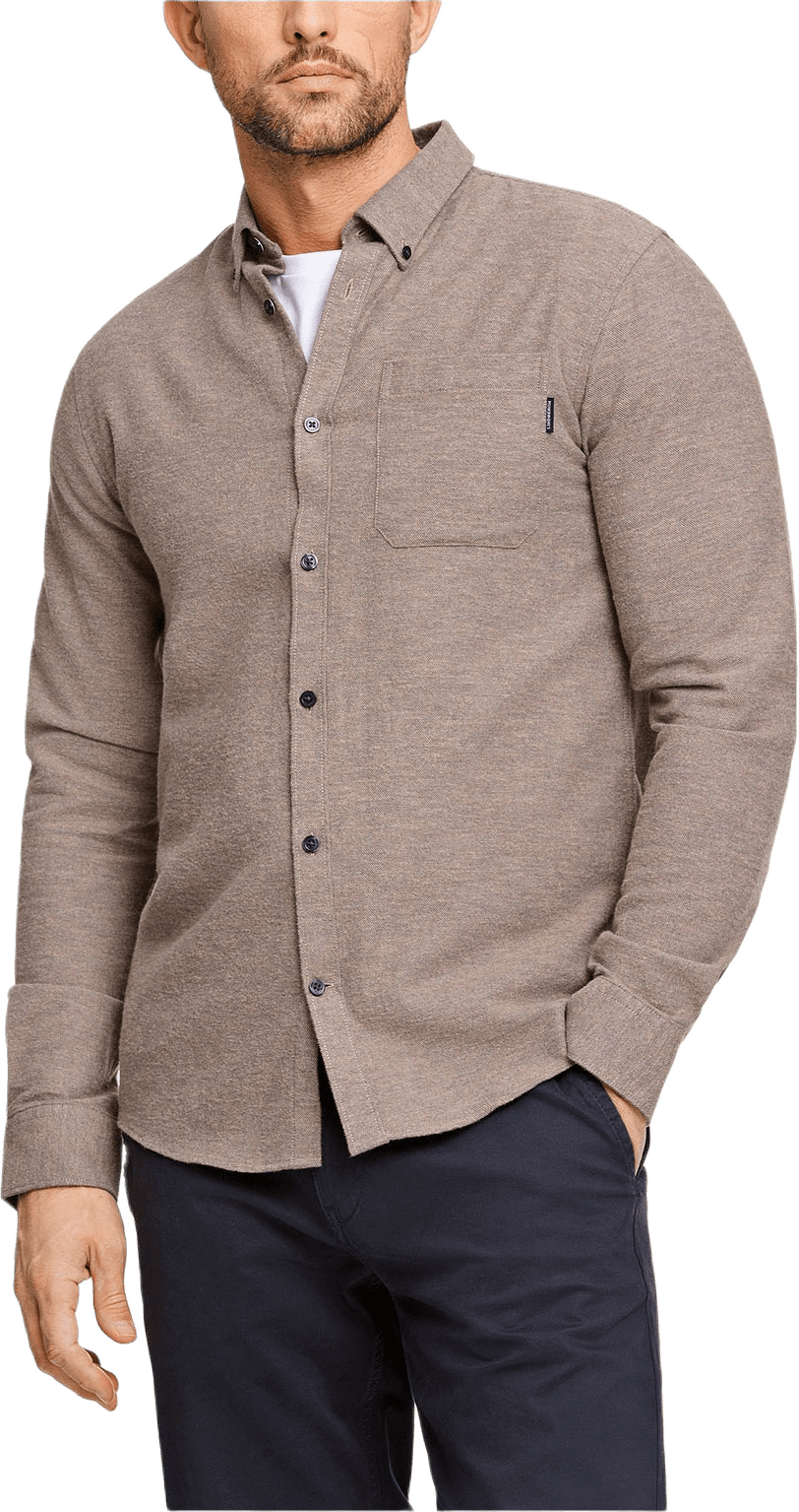Brushed Twill Shirt L/S