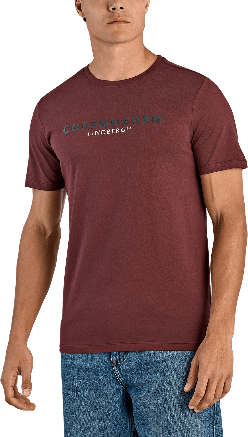 Lindbergh print tee S/S
