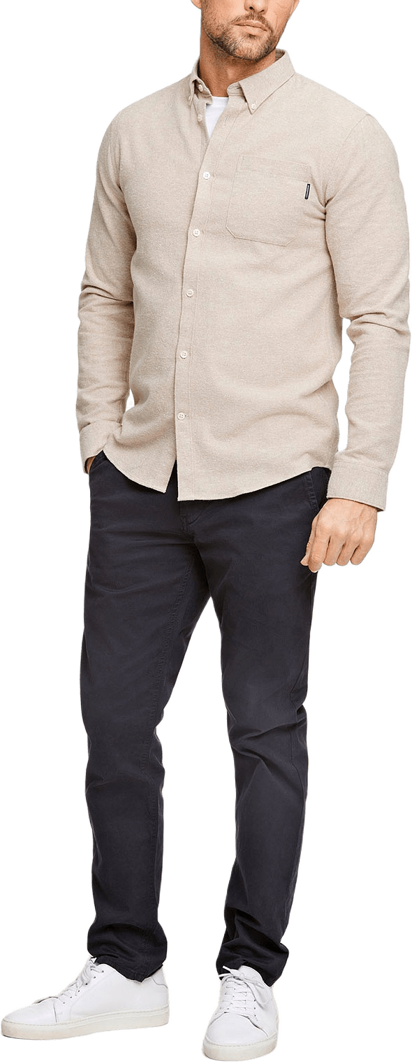 Brushed Twill Shirt L/S