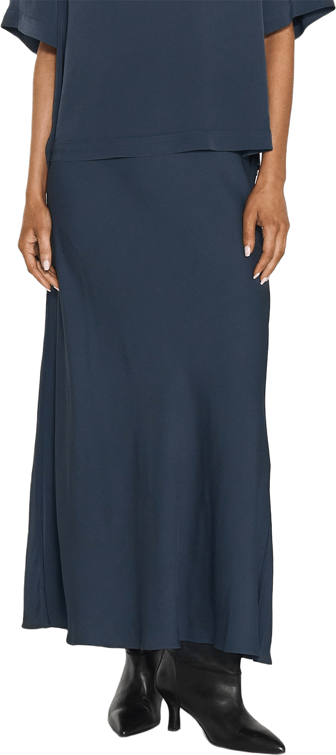 Tyne Satin Skirt