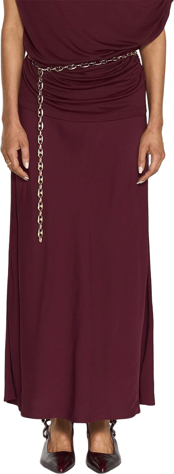 Tyne Satin Skirt
