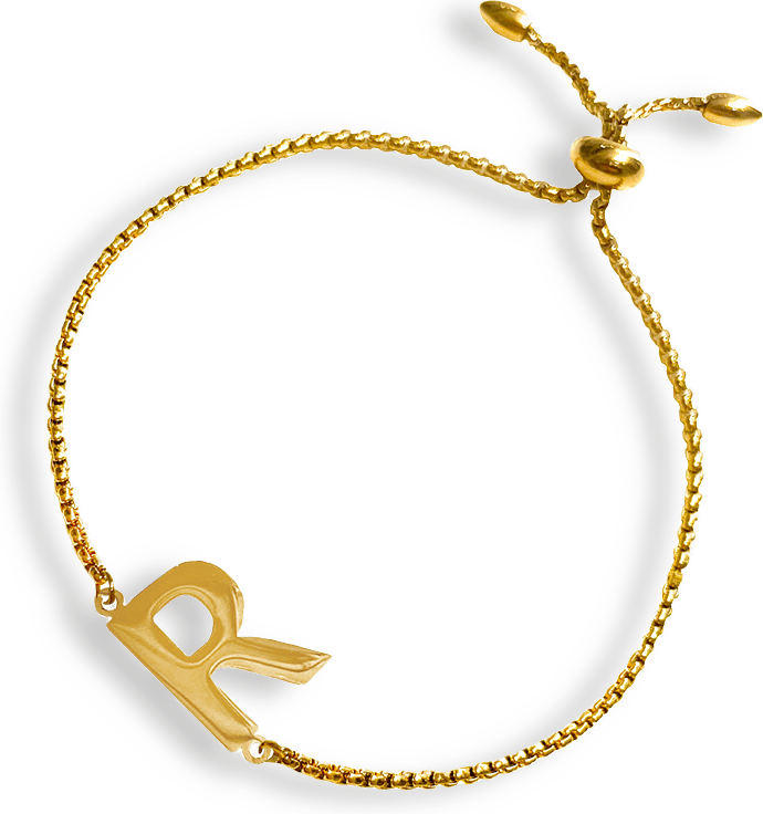 New Identity Bracelet D Gold