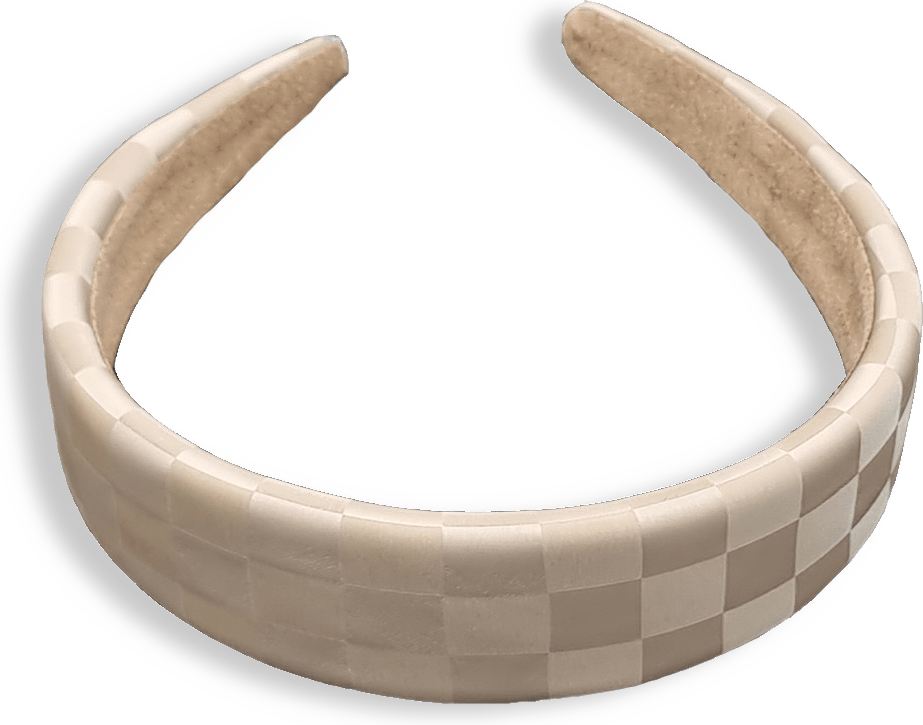 Diadem I Elegant Rutmönster
