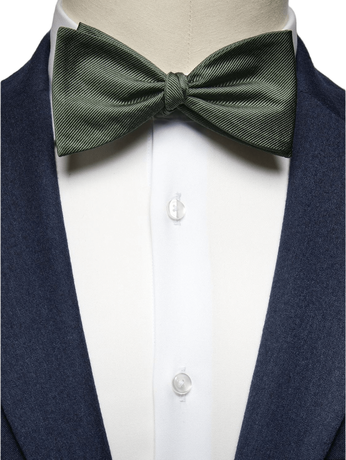 Bow Tie Plain Self Tied