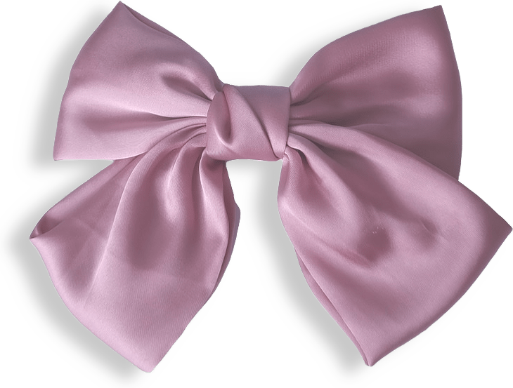 Nackspänne Shiny Rosett 14 Cm