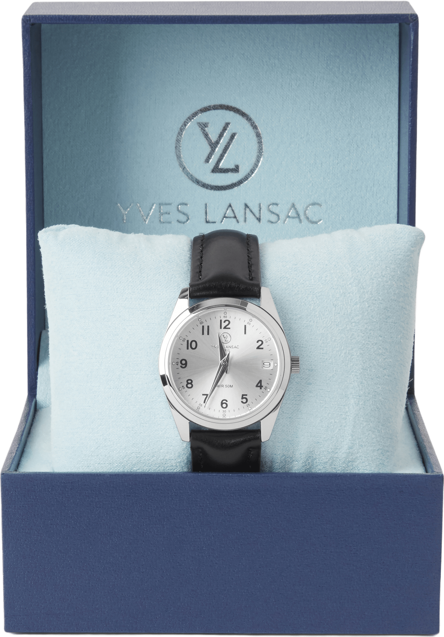 Klocka med läderarmband WS8315