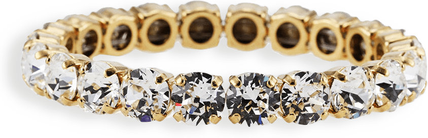Gia Stretch Bracelet Crystal