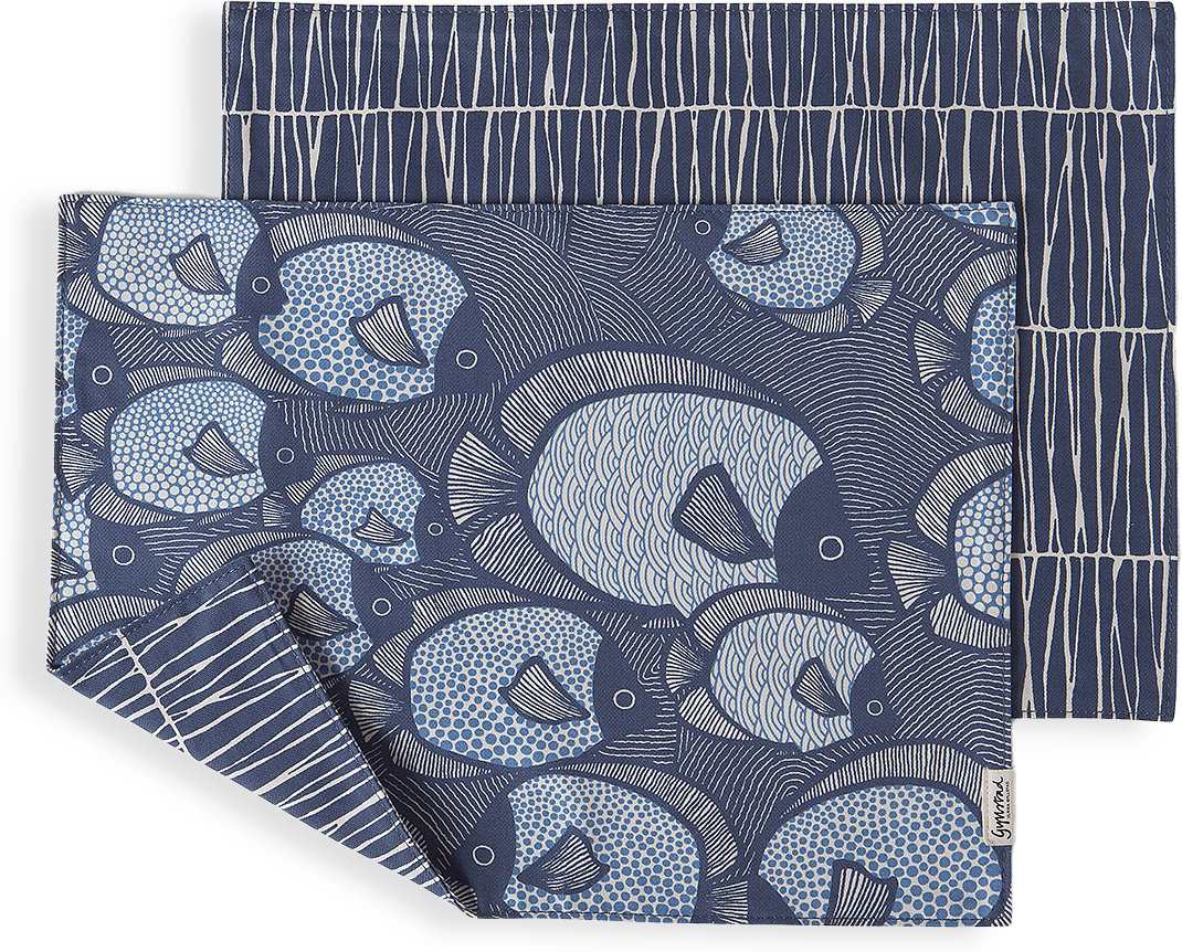 Bordstablett Fiskar, 2-pack