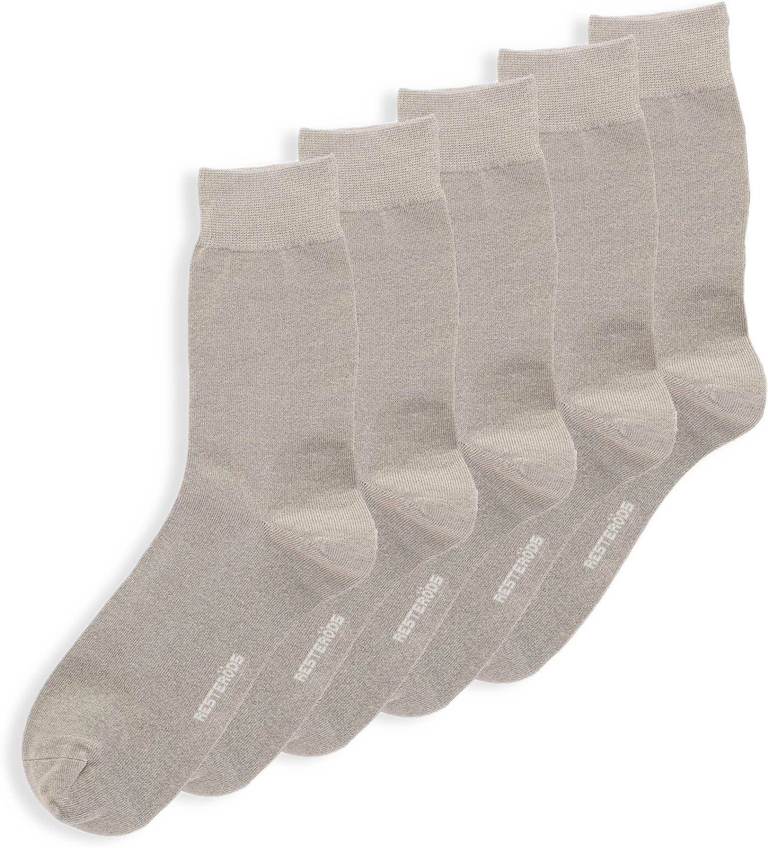 Bambu, Strumpor, 5-pack, Beige