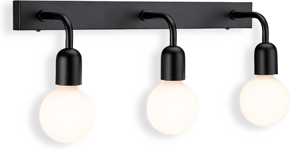 Vägglampa Regal 3 Lampor