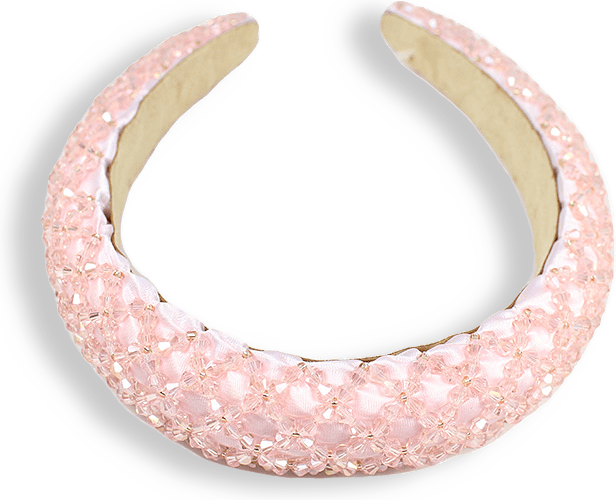 Diadem Med Fasetterade Stenar 3 Cm