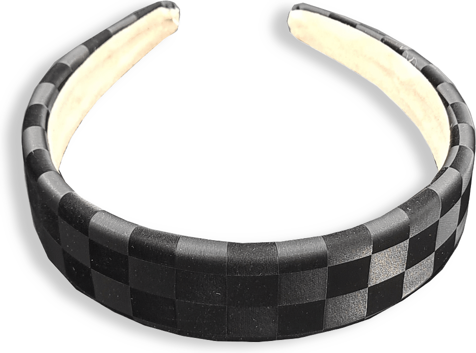 Diadem I Elegant Rutmönster