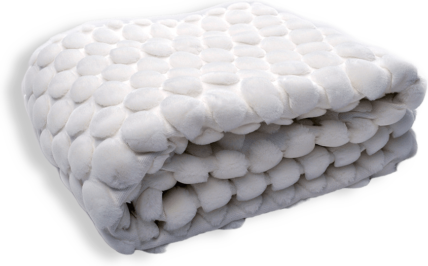 Pläd Egg Shell, 170x130 cm