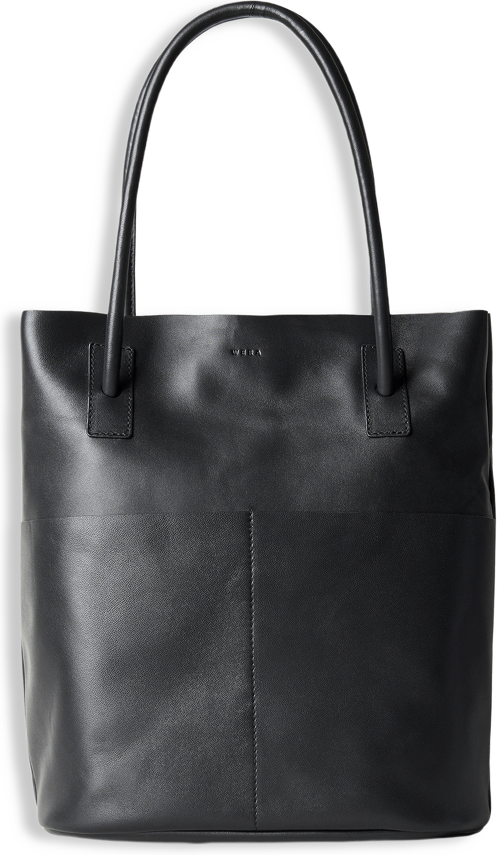 Bucket bag i skinn SPANY