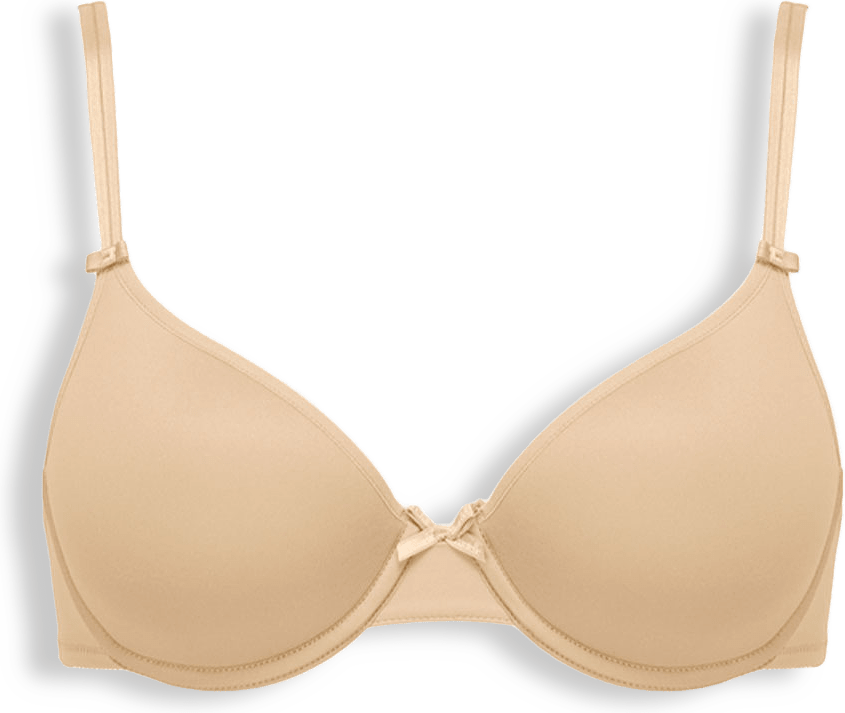 Basic Invisible 3/4 Memory Foam T-Shirt bra
