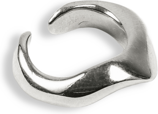 Folded ear cuff M