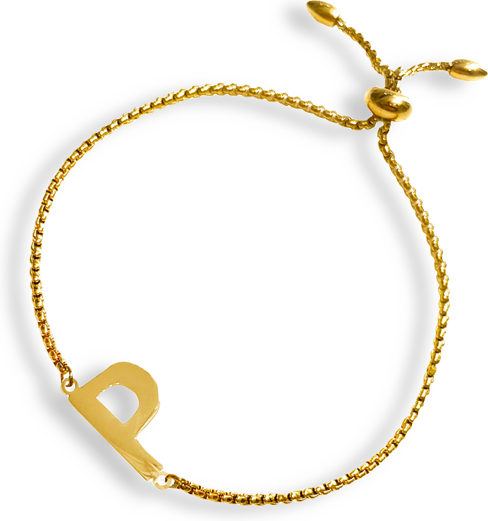 New Identity Bracelet D Gold