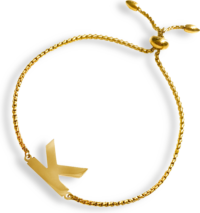 New Identity Bracelet D Gold