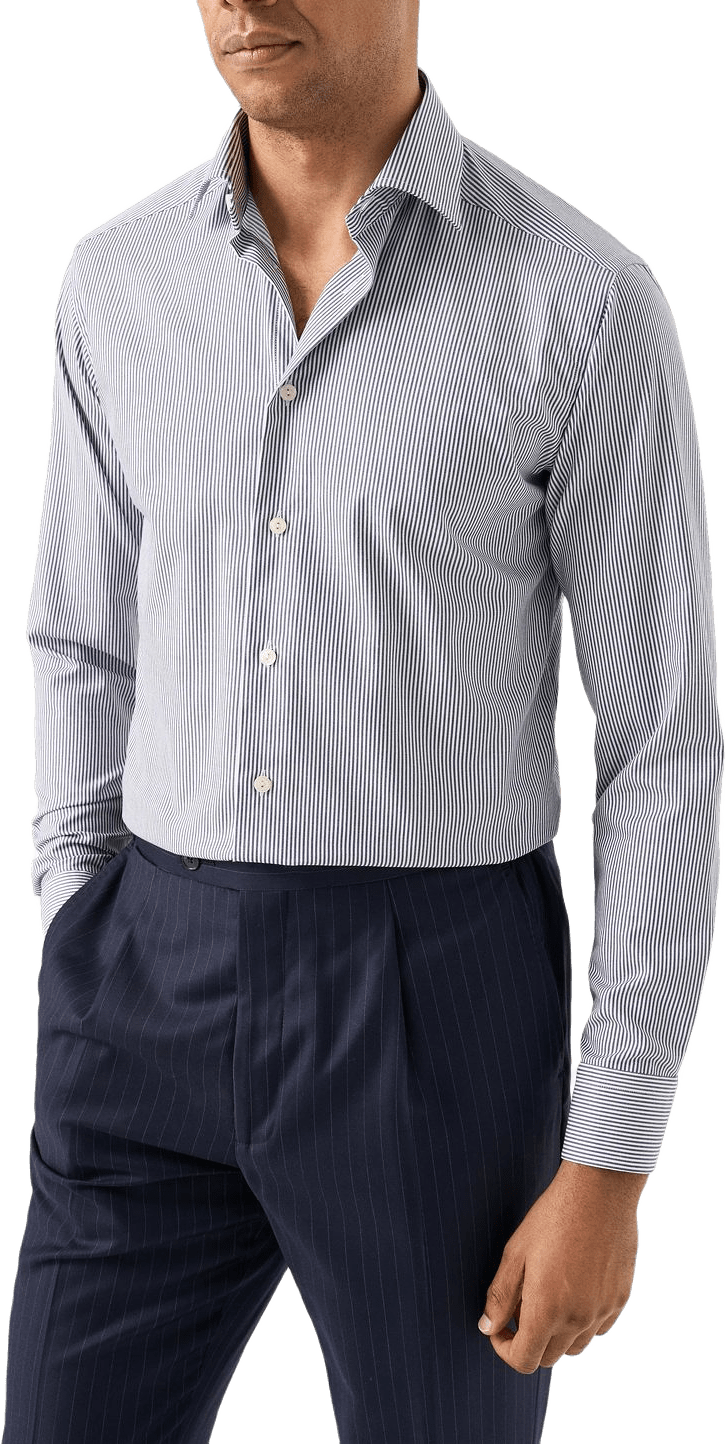 Bomull Tencel™ Lyocell-skjorta Contemporary Fit