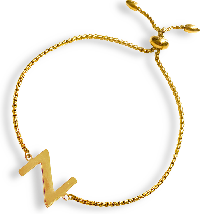 New Identity Bracelet D Gold