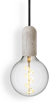 Fönsterlampa Base Concrete
