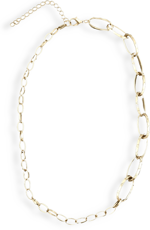 Halsband Med Kedja I Olika Tjocklek